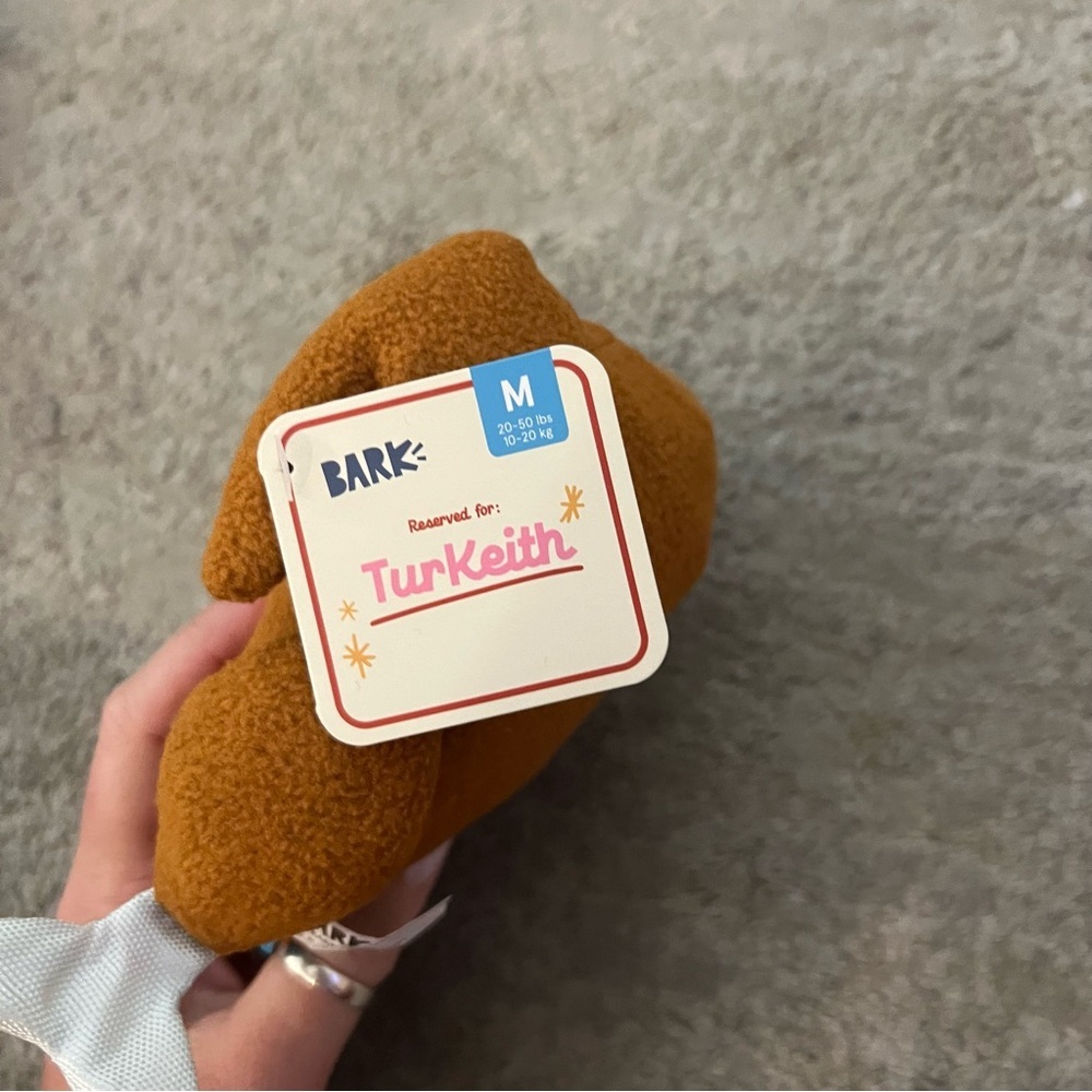 NWT Barkbox Turkeith Dog Toy - Picture 7 of 11